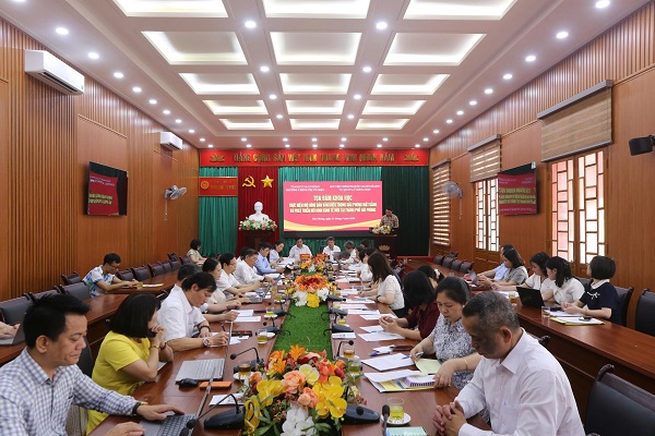 Tọa đàm khoa học “Thực hiện mô hình dân vận khéo trong giải phóng mặt bằng và phát triển mô hình kinh tế mới tại thành phố Hải Phòng”